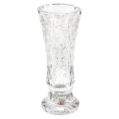 Кришталева ваза для квітів - Млин, 19 см, кришталь (5331) vase5331 фото