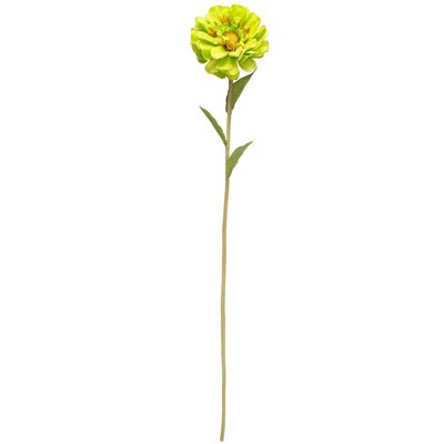 Штучна квітка Маргаритка, тканина, пластик, 50 см, зелений (630256) 630256 фото