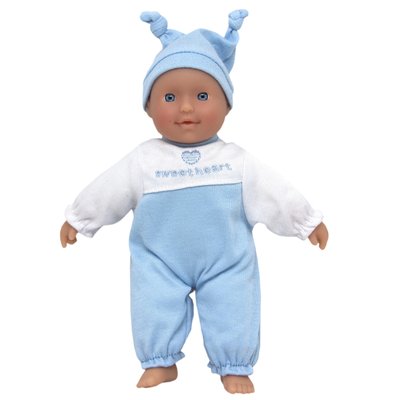 Мягкая игрушка пупс голубой, 20x8x6 см, Dolls World (8524-3) 8524-3 фото