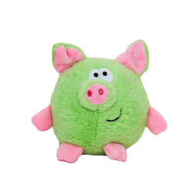 Мягкая игрушка - поросенок, 11 см, зеленый, полиэстер (X1722511-2) X1722511-2 фото