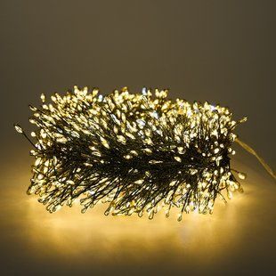 Світлодіодна гірлянда, 1500 LED, тепле та холодне біле, мерехтіння, для вулиці (721411) 721411 фото