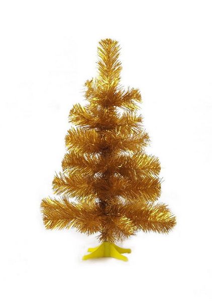 Ялинка штучна новорічна 45 см, золотистий, ПВХ (1МАГ-45/5) 1mag-45/5 фото