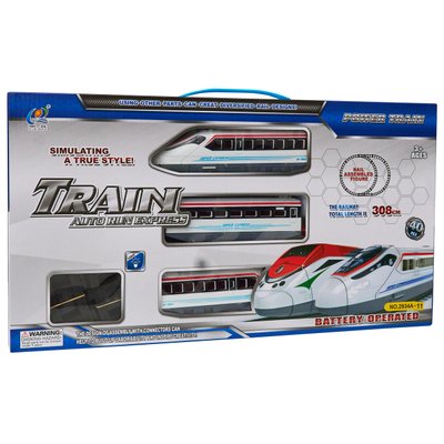 Игровой набор - Железная дорога с поездом, полотно 308 см, трек 84х62 см (2934A-11) 2934A-11 фото