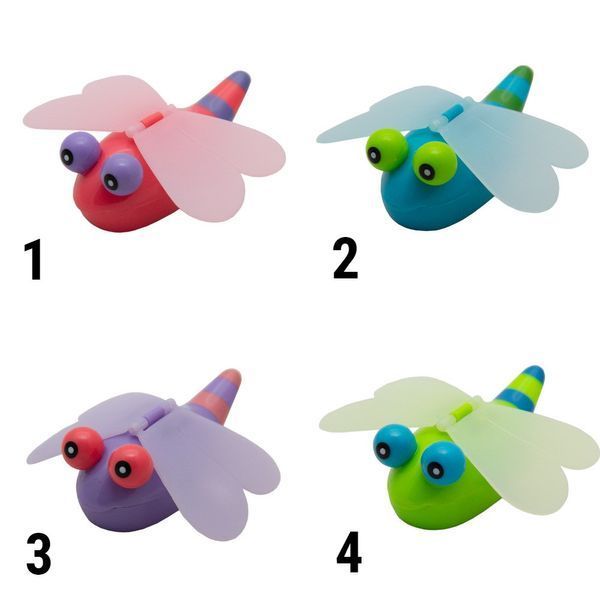 Игрушка заводная - стрекоза Aohua, 6,5 см, зеленый, пластик (2K-75C-4) 2K-75C-4 фото