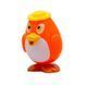Игрушка заводная - пингвин Aohua, 5,5x3,5x3,5 см, оранжевый, пластик (8050A-3-2) 8050A-3-2 фото 1