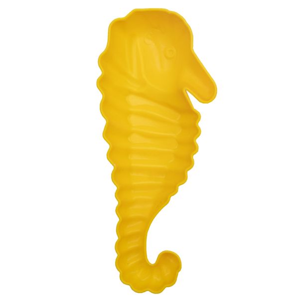 Формочка - морський коник, 16,5 см, жовтий, пластик (JH2-011A-1) JH2-011A-1 фото