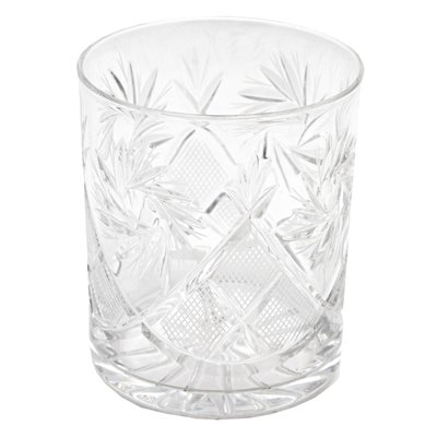 Хрустальный стакан для виски Neman, узор - мельница, 9,5 см, 330 мл (6280/1-2) 6280/1-2 фото