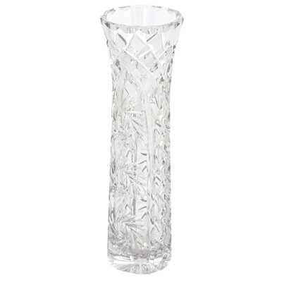 Кришталева ваза для квітів - Млин, 21 см, кришталь (4191) vase4191 фото