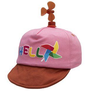 Кепка детская "Hello", розовый, 46 см, 1-3 года, хлопок (517564) 517564 фото