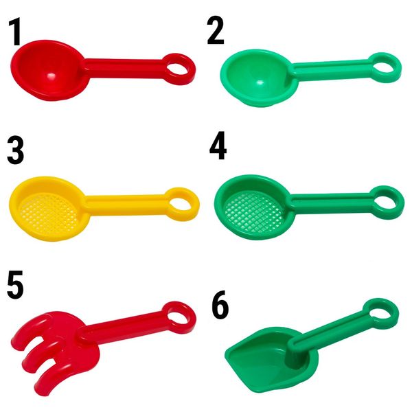 Совочок Jiahe Plastic, 13,5x5,6x2 см, зелений, пластик (JH1-001G,H,I,J-2) JH1-001G,H,I,J-2 фото