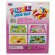 Игрушка заводная - розовый трек-пазл Aohua с машинкой 4x3x2,5 см, 17x17 см, голубой, пластик (8058B-5-8) 8058B-5-8 фото 3