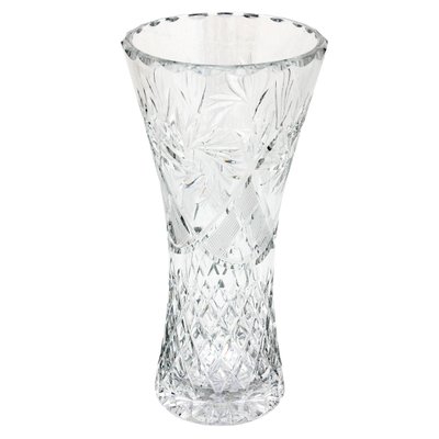 Хрустальная ваза для цветов - Мельница, 26,5 см, хрусталь (6210) vase6210 фото