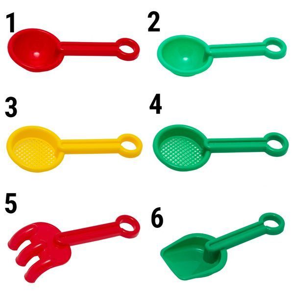 Грабельки Jiahe Plastic, 13,5x5,6x3&nbsp;см, красный, пластик (JH1-001G,H,I,J-5) JH1-001G,H,I,J-5 фото