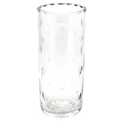 Хрустальная ваза для цветов - узор Горошек, 26,5 см, хрусталь (5557/2) vase5557_2 фото