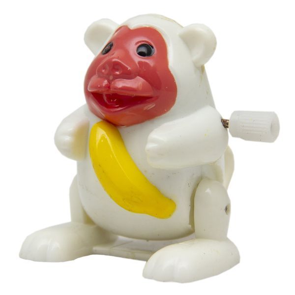 Игрушка заводная - обезьянка с бананом Aohua, 4,5x3,5x4,5 см, белый, пластик (8010A-3-2) 8010A-3-2 фото Игрушка заводная - обезьянка с бананом Aohua, 4,5x3,5x4,5 см, белый, пластик (8010A-3-2) 8010A-3-2 фото
