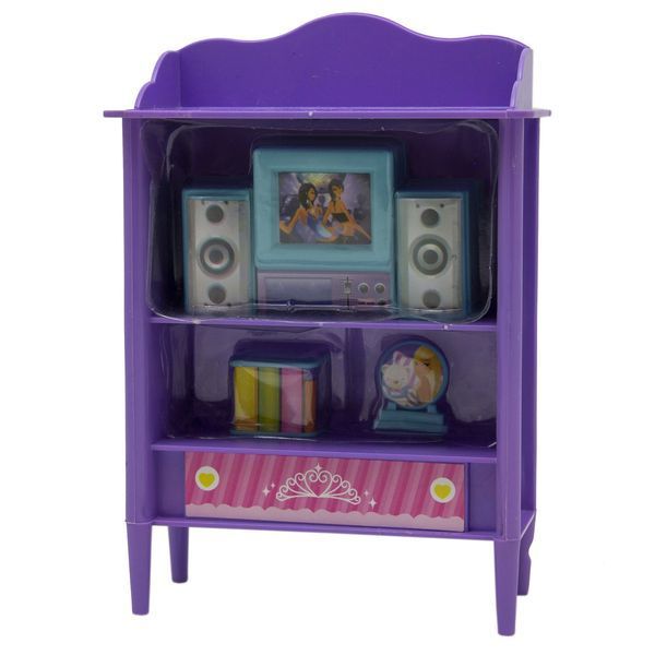 Игровой набор - кукольный кабинет "Сладкий дом", 55x9x31 см, розовый, пластик (25338P) 25338P фото